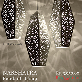 Nakshatra Pendant Lamp by Sahil & Sarthak